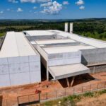 Hospital Municipal de Novo Gama já alcançou 80% de conclusão e deve ser entregue nos próximos meses. Foto: Prefeitura de Novo Gama