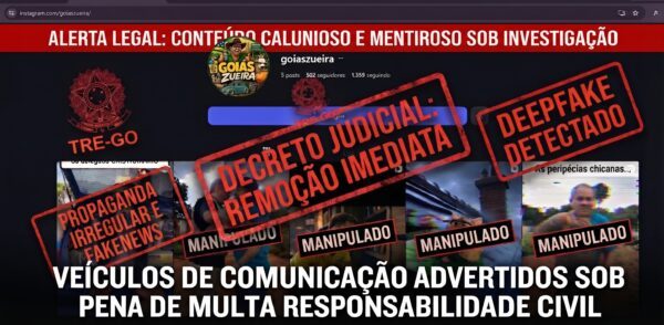 Justiça Eleitoral manda Meta retirar ataques contra candidato Cristóvão Tormin