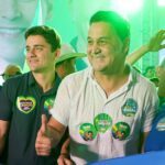 Wilde Cambão durante convenção partidária que oficializou sua candidatura à reeleição para deputado estadual. Foto: Assessoria de Imprensado Wilde Cambão.