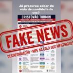Ministério Público Eleitoral apoia ação contra mentiras divulgadas contra Cristóvão Tormin em Goiás