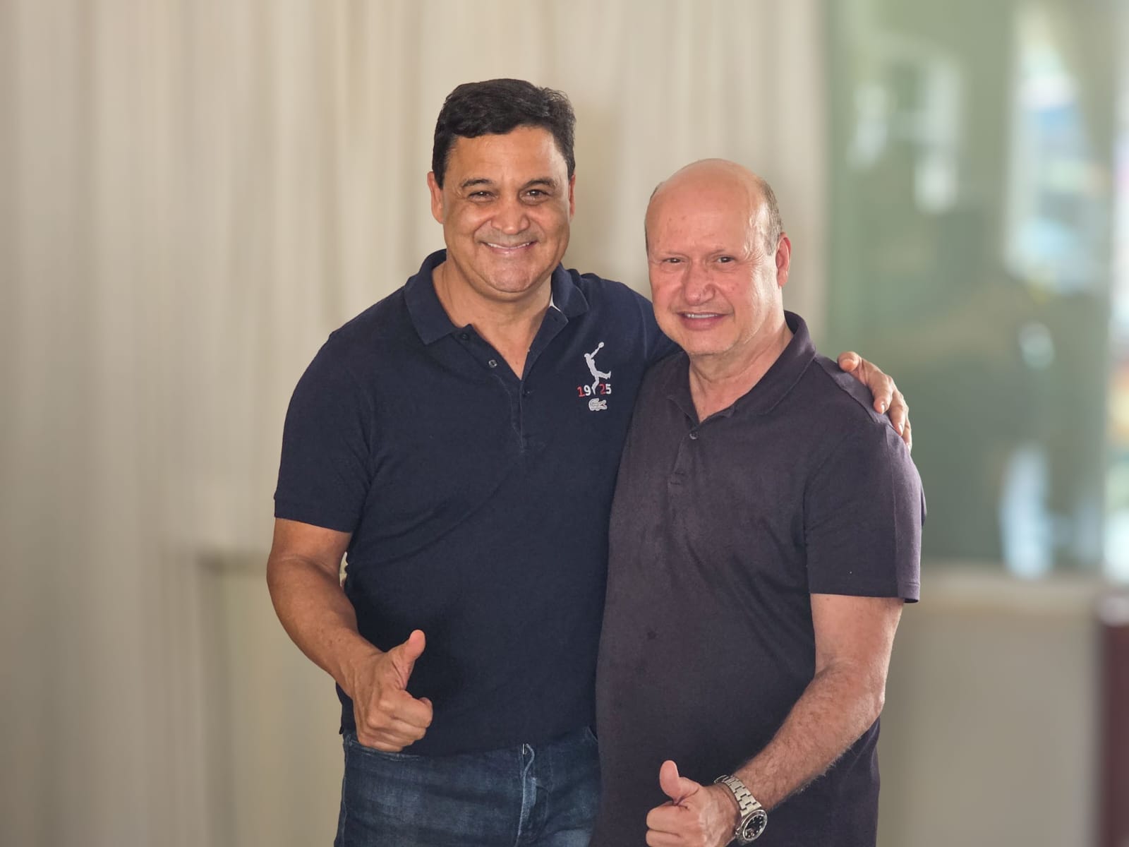 Wilde Cambão e Célio Silveira
